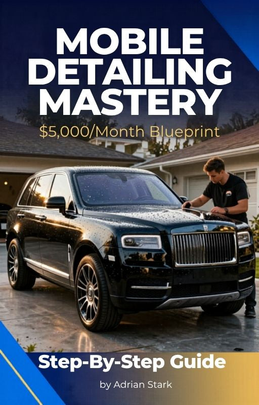 Mobile Detailing Ebook Guide on $5k/month